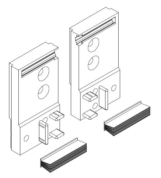 Комплект для крепления порога ALUMARK для ALM254390. Рис. 1 Комплект для крепления порога ALUMARK для ALM254390. Рис. 1