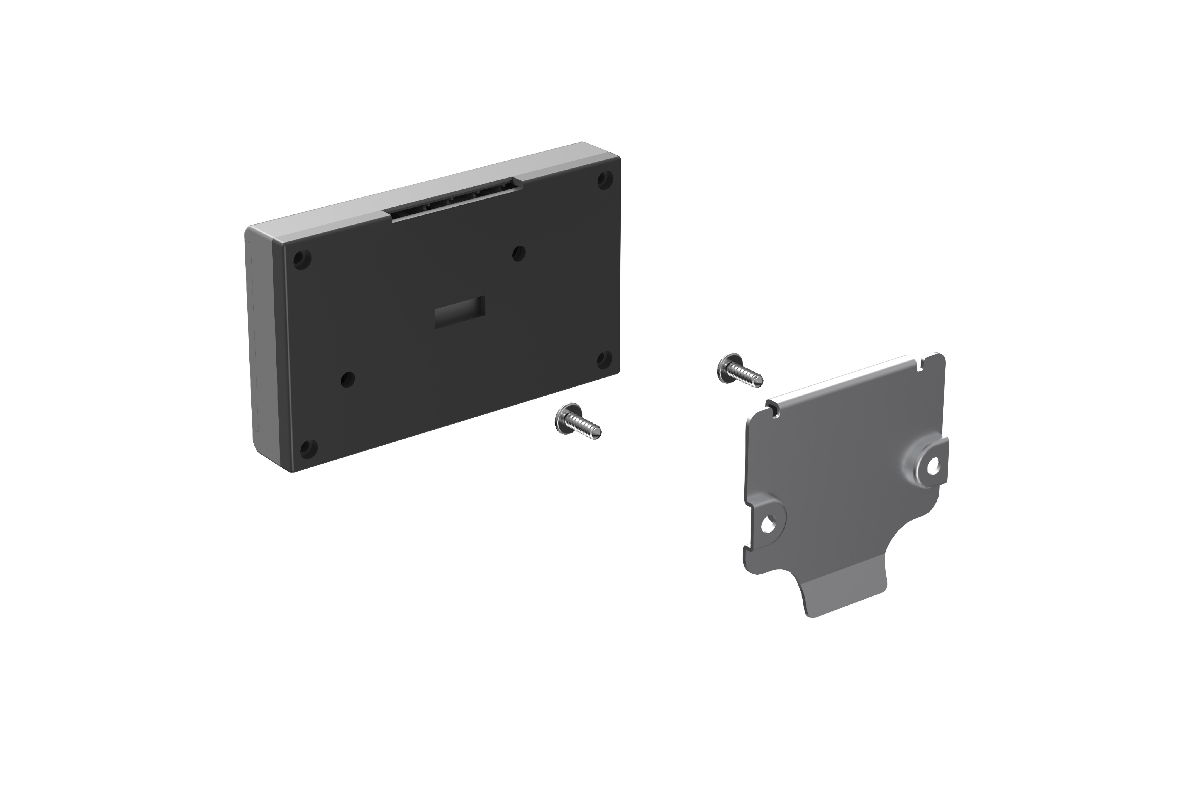 Комплект для подключения LED-подсветки ALPHALUX для ящика CRYSTAL (корпус для батареек (без батареек) 1шт, крепеж 2шт). Рис. 2 Комплект для подключения LED-подсветки ALPHALUX для ящика CRYSTAL (корпус для батареек (без батареек) 1шт, крепеж 2шт). Рис. 2