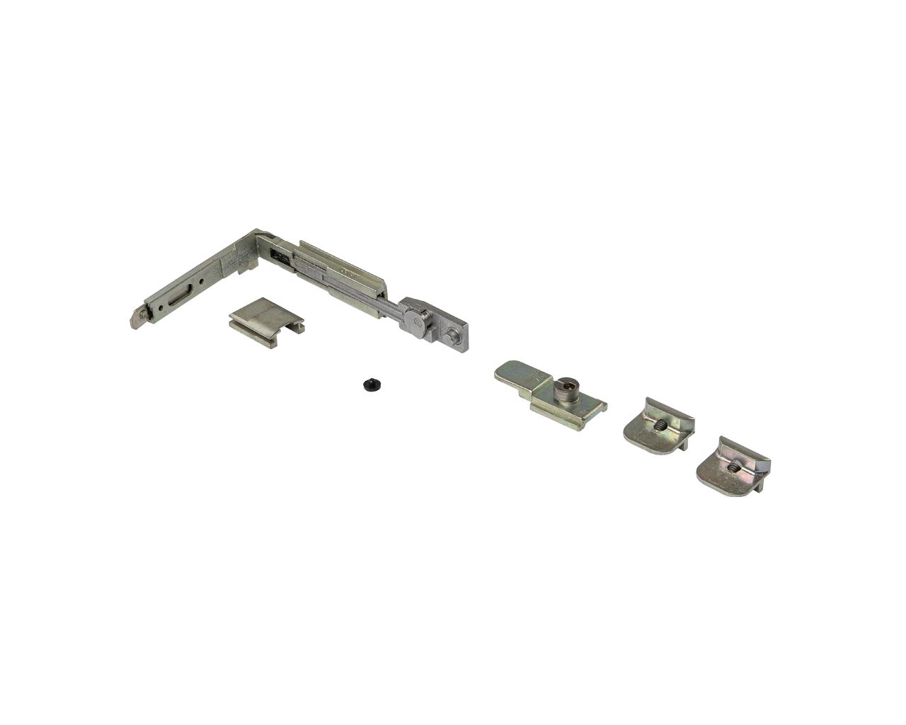 Комплект дополнительного горизонт. прижима для поворотно-откидного окна, скрыт. петли. Рис. 1