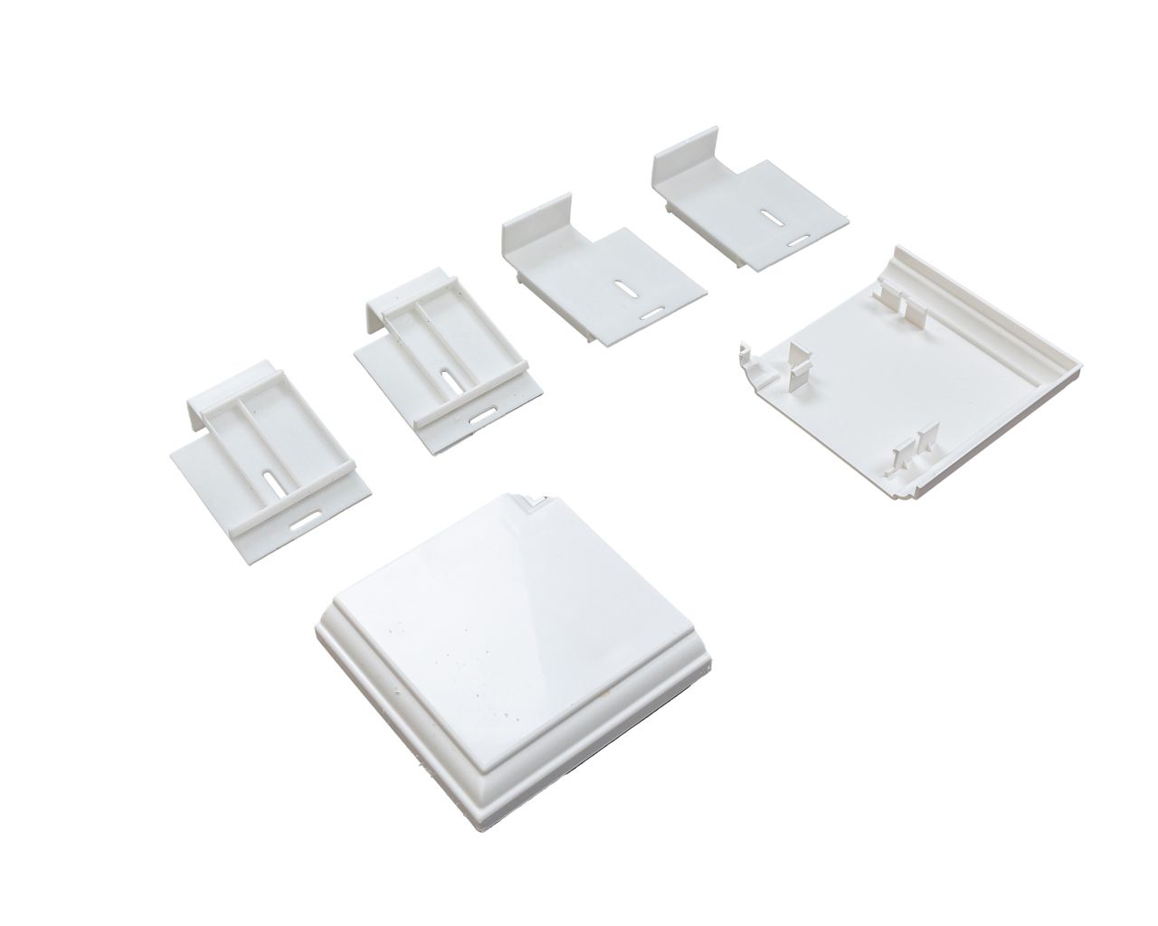 Комплект дверных наличников Qunell 2200х1200х2200мм белый. Рис. 3