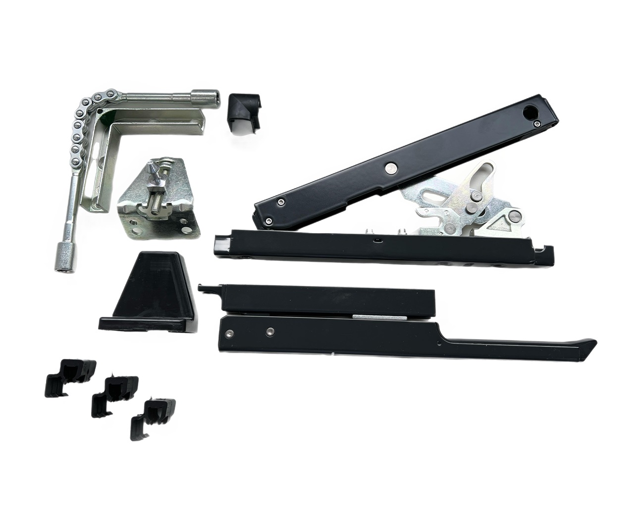 Комплект фрамужный VENTUS, RAL7021. Рис. 1