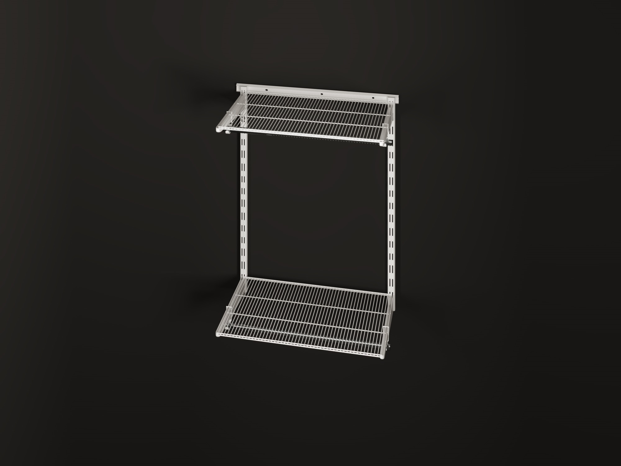 Комплект гардеробной системы Firmax (Вариант 07, белый). Рис. 2 Комплект гардеробной системы Firmax (Вариант 07, белый). Рис. 2