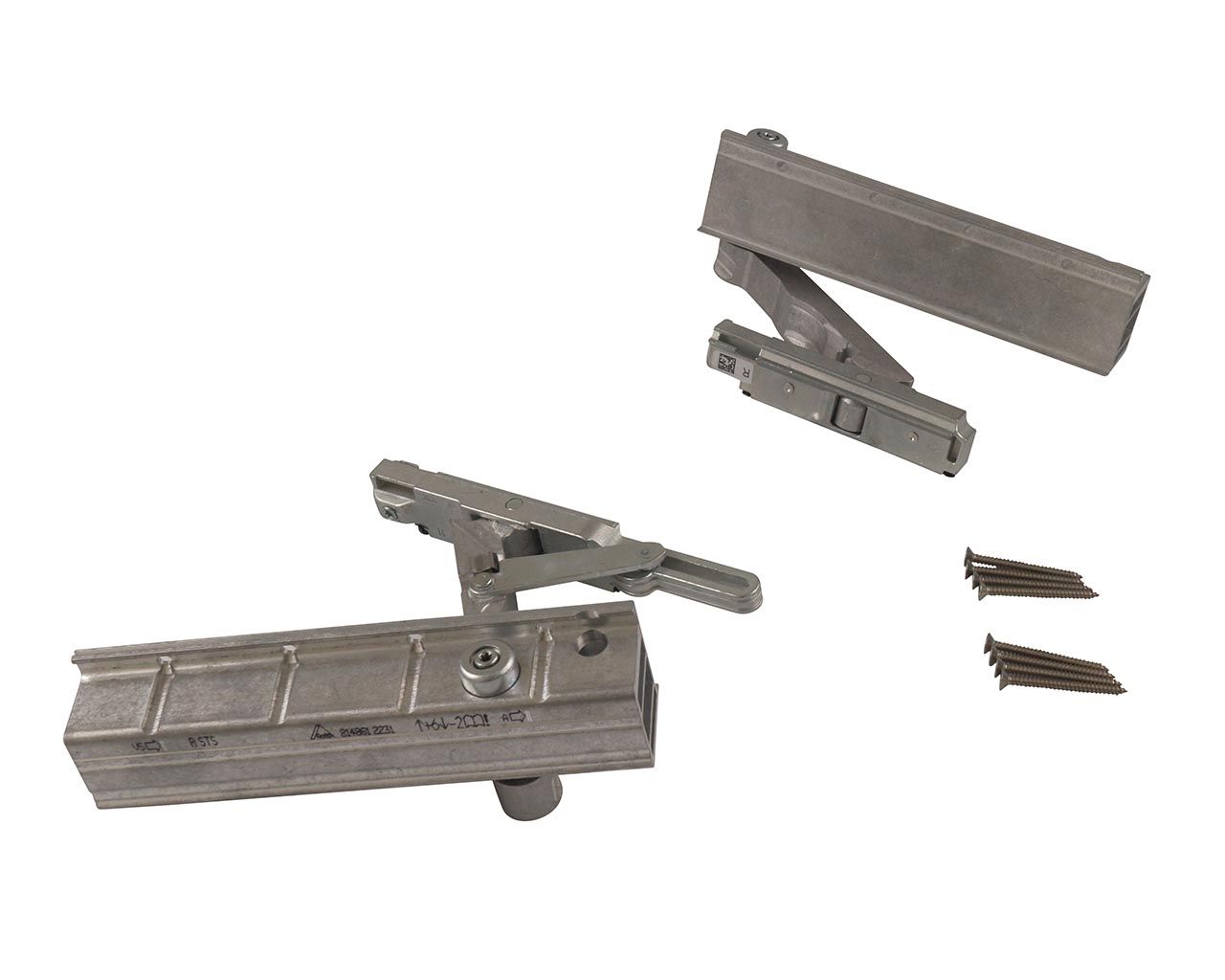 Комплект ходовых механизмов с демпфером, Alversa KS ALU, 160 кг, правый. Рис. 2 Комплект ходовых механизмов с демпфером, Alversa KS ALU, 160 кг, правый. Рис. 2