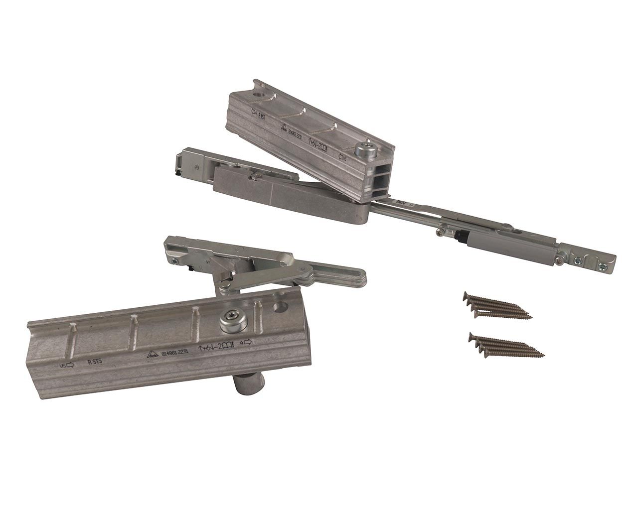 Комплект ходовых механизмов с демпфером, Alversa PS ALU, 160 кг, правый. Рис. 2