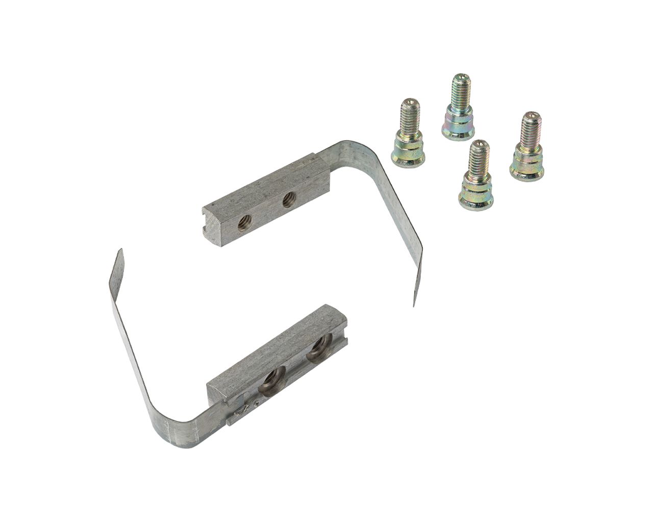 Комплект из закладных пластин для 2-секц. петли. Рис. 1 Комплект из закладных пластин для 2-секц. петли. Рис. 1