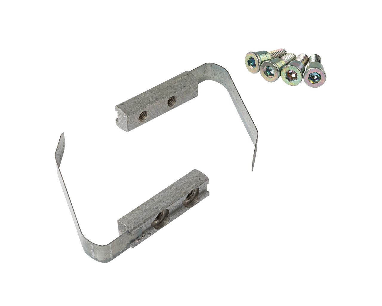 Комплект из закладных пластин для 2-секц. петли. Рис. 2 Комплект из закладных пластин для 2-секц. петли. Рис. 2