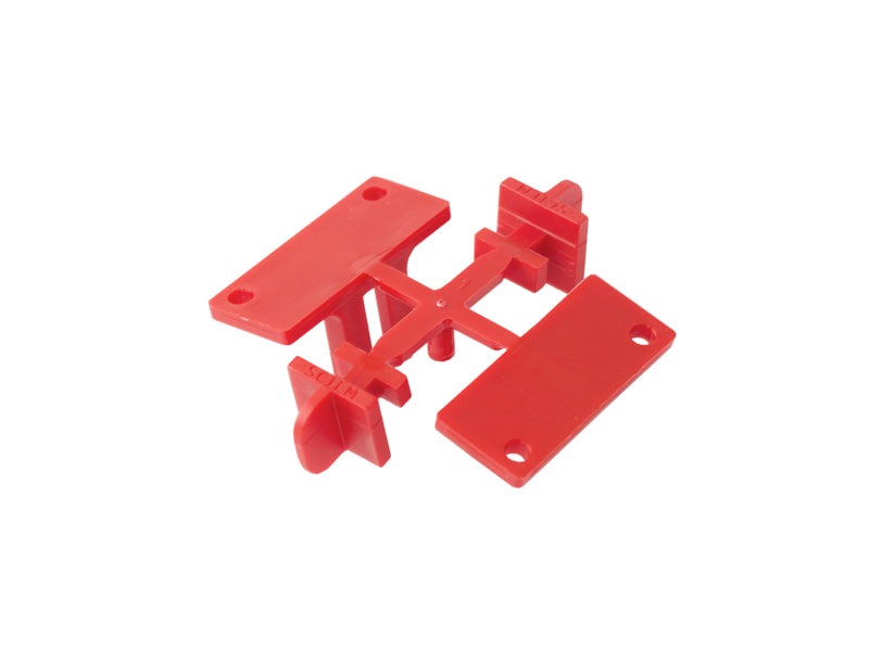 Комплект креплений горизонтальных профилей GOLA Alphalux (4 части), под саморез, пластик. Рис. 1 Комплект креплений горизонтальных профилей GOLA Alphalux (4 части), под саморез, пластик. Рис. 1