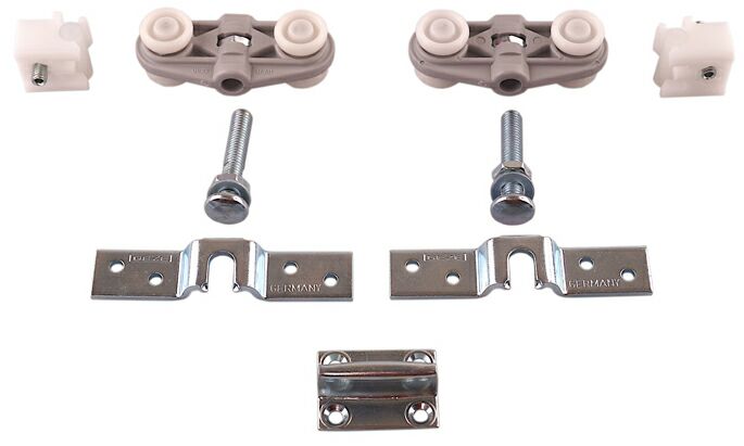 Комплект для сдвижных дверей, вес двери до 40 кг. Рис. 2