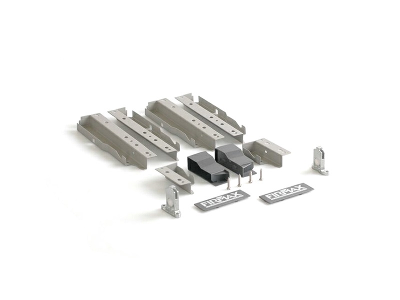 Комплект креплений для ящика под мойку Firmax Newline высота 199 мм, серый. Рис. 1 Комплект креплений для ящика под мойку Firmax Newline высота 199 мм, серый. Рис. 1