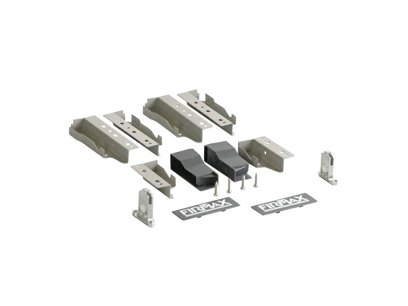 Комплект креплений для ящика под мойку Firmax Newline высота 135 мм, серый. Рис. 1
