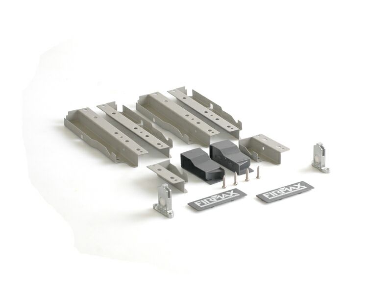 Комплект креплений для ящика под мойку Firmax Newline высота 199 мм, серый. Рис. 2