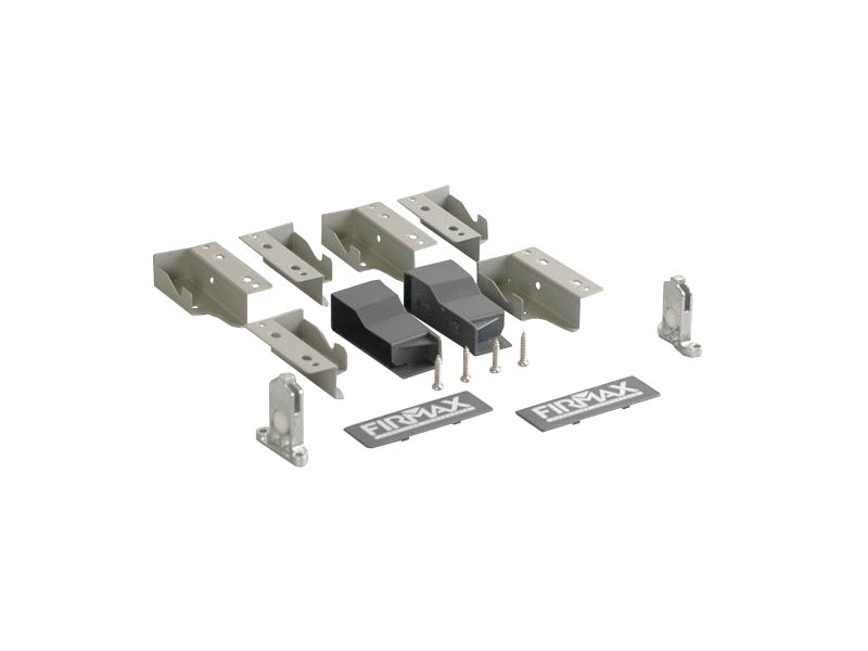 Комплект креплений для ящика под мойку Firmax Newline высота 84мм, серый. Рис. 1