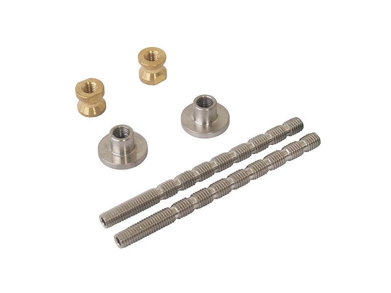 Комплект креплений односторонней ручки на профили без теморазрыва, 104.0000.00.00. Рис. 1