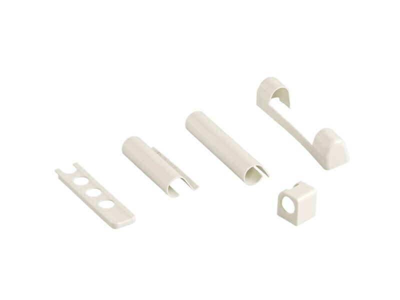 Комплект левый декор. накл. для дерева Белый RAL9016 (5 позиций). Рис. 3