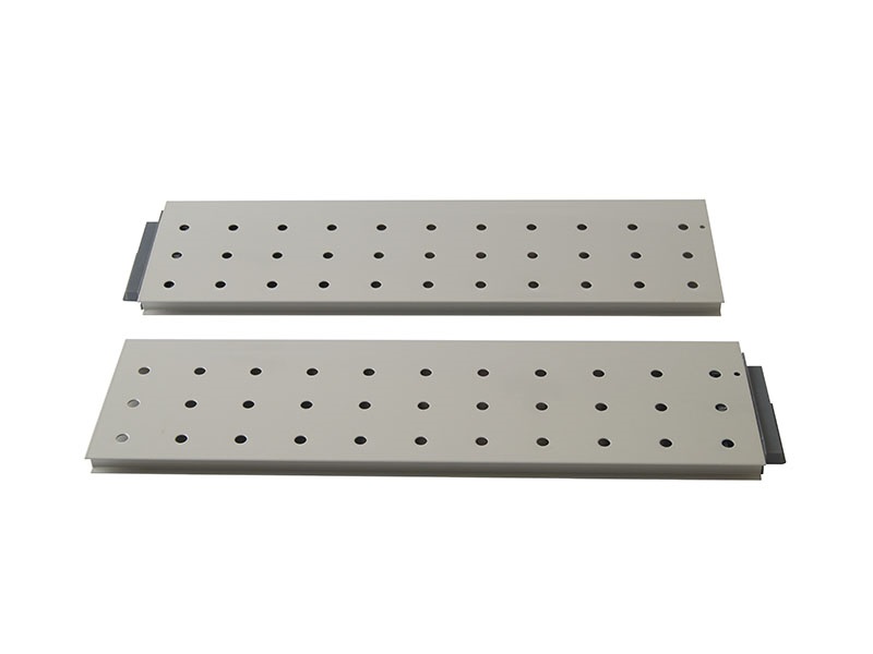 Комплект надставок Firmax с двойной стенкой L=500 для ящика Newline, серый. Рис. 1