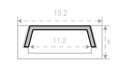 Комплект накладного профиля НП-3 (профиль, полуматовый рассеиватель, 2 заглушки, 2 крепежа), черный, L-2000. Рис. 2 Комплект накладного профиля НП-3 (профиль, полуматовый рассеиватель, 2 заглушки, 2 крепежа), черный, L-2000. Рис. 2