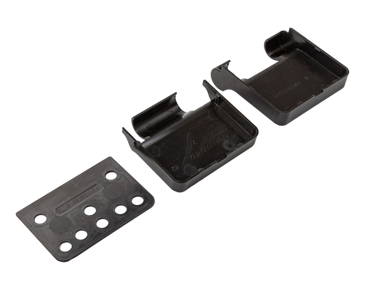 Комплект накладок на петлю Vorne Fold&Slide ALU 42-38 мм коричневый (1 компл.). Рис. 3