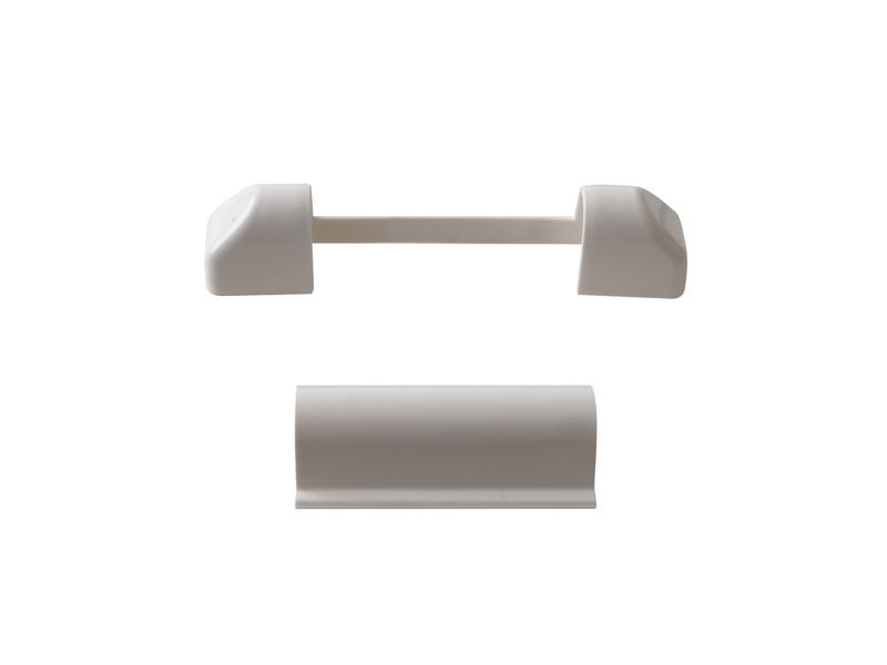 Комплект накладок ср. петли белый Ral 9016 (2 позиции) Elementis 2. Рис. 3