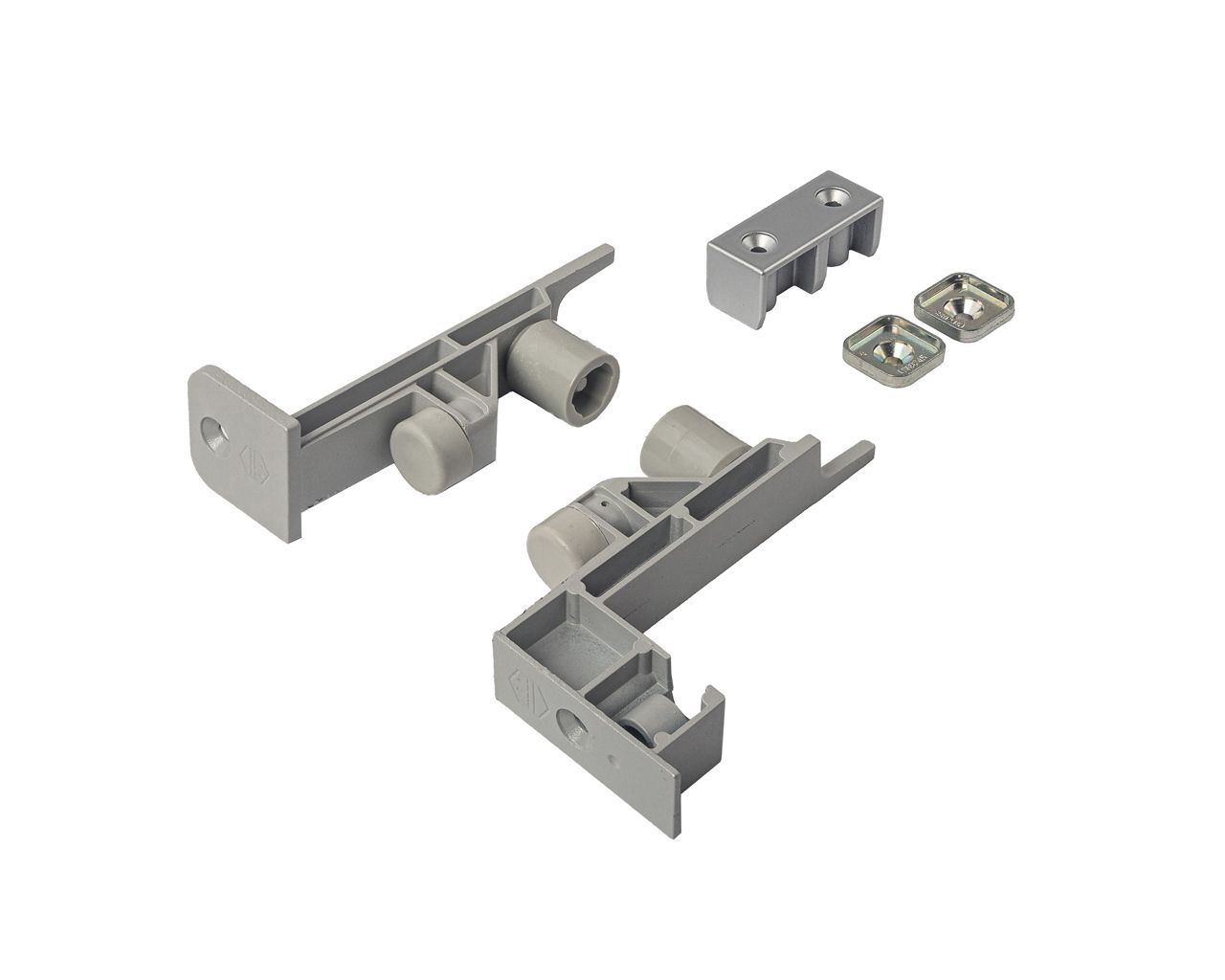 Комплект направляющей шины створка вровень с коробкой серебряный. Рис. 2 Комплект направляющей шины створка вровень с коробкой серебряный. Рис. 2