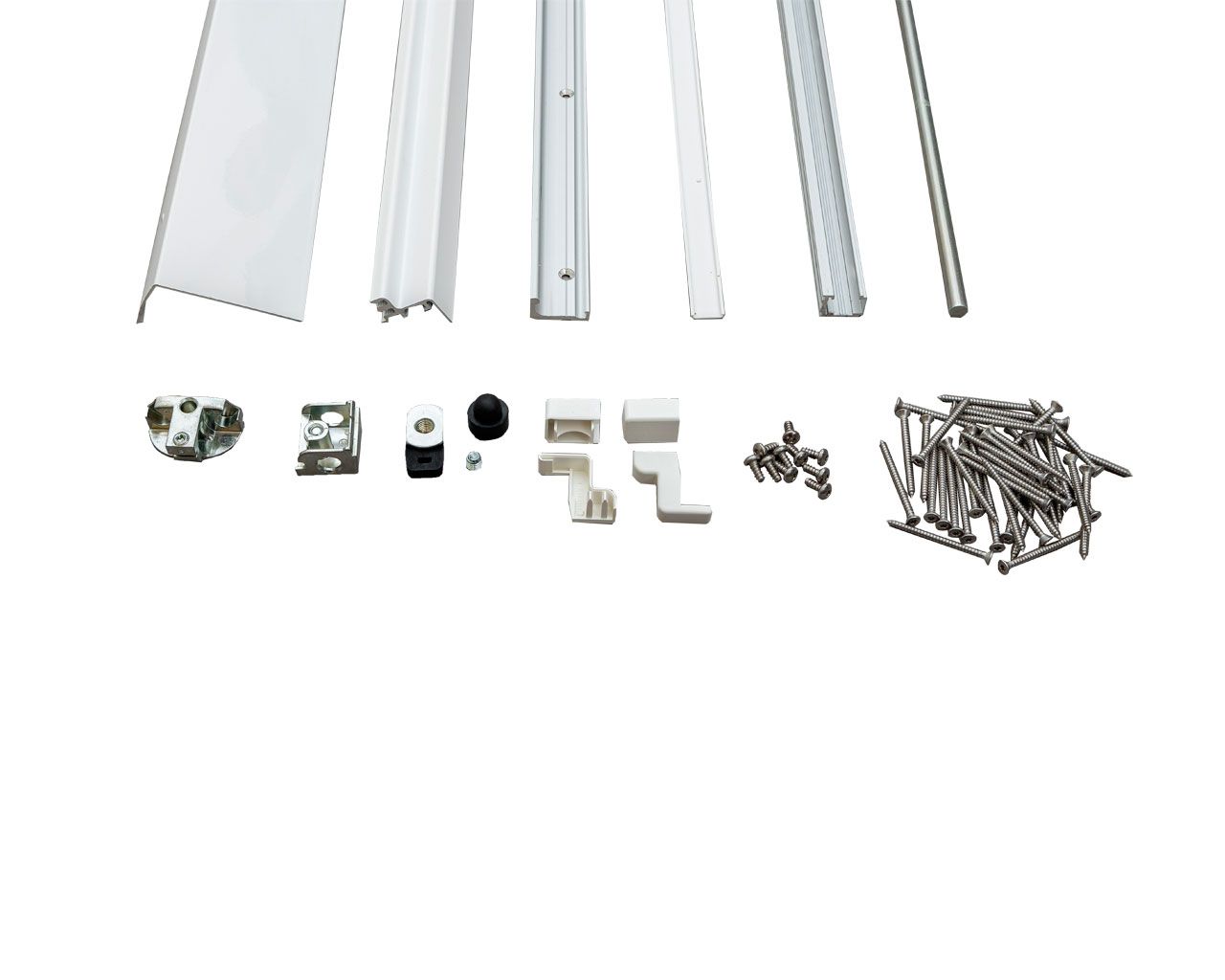 Комплект направляющих  Alu-HKS, 790-930/1930, белый 230539. Рис. 1