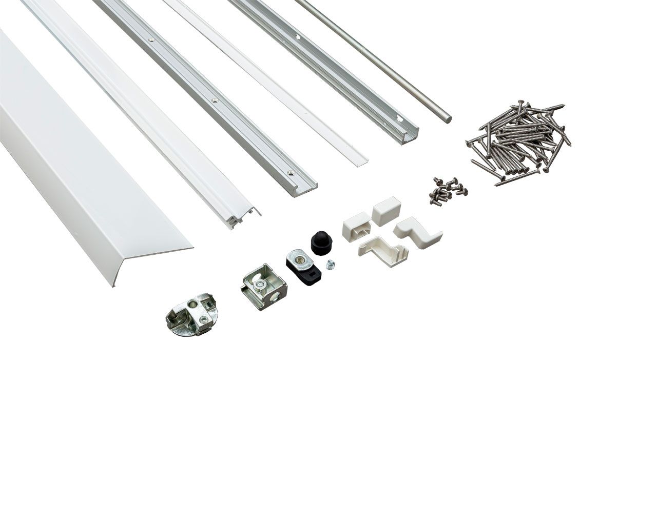 Комплект направляющих Alu-HKS, 790-930/1930, белый 230539. Рис. 3 Комплект направляющих Alu-HKS, 790-930/1930, белый 230539. Рис. 3