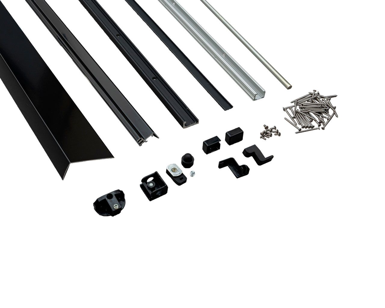 Комплект направляющих  Alu-HKS, 931-1280/2630, черный. Рис. 3