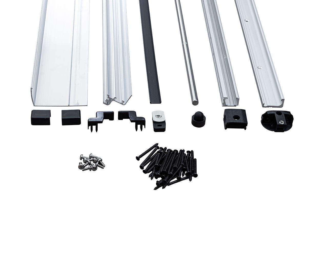 Комплект направляющих  Alu-HKS, 931-1280/2630, неокрашенный 230557. Рис. 2