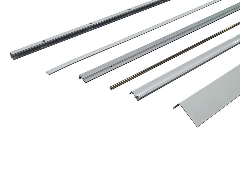 Комплект направляющих GS1000, 1081-1280 мм, белый RAL9010, 09763410. Рис. 2 Комплект направляющих GS1000, 1081-1280 мм, белый RAL9010, 09763410. Рис. 2