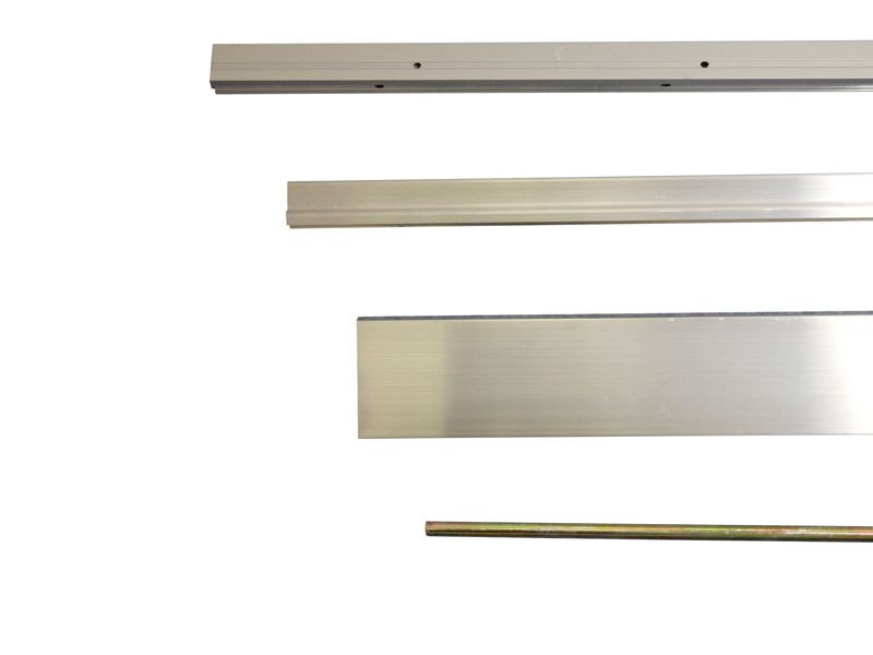 Комплект направляющих GS1000, 881-1080 мм, неокрашенный, 09762000. Рис. 1