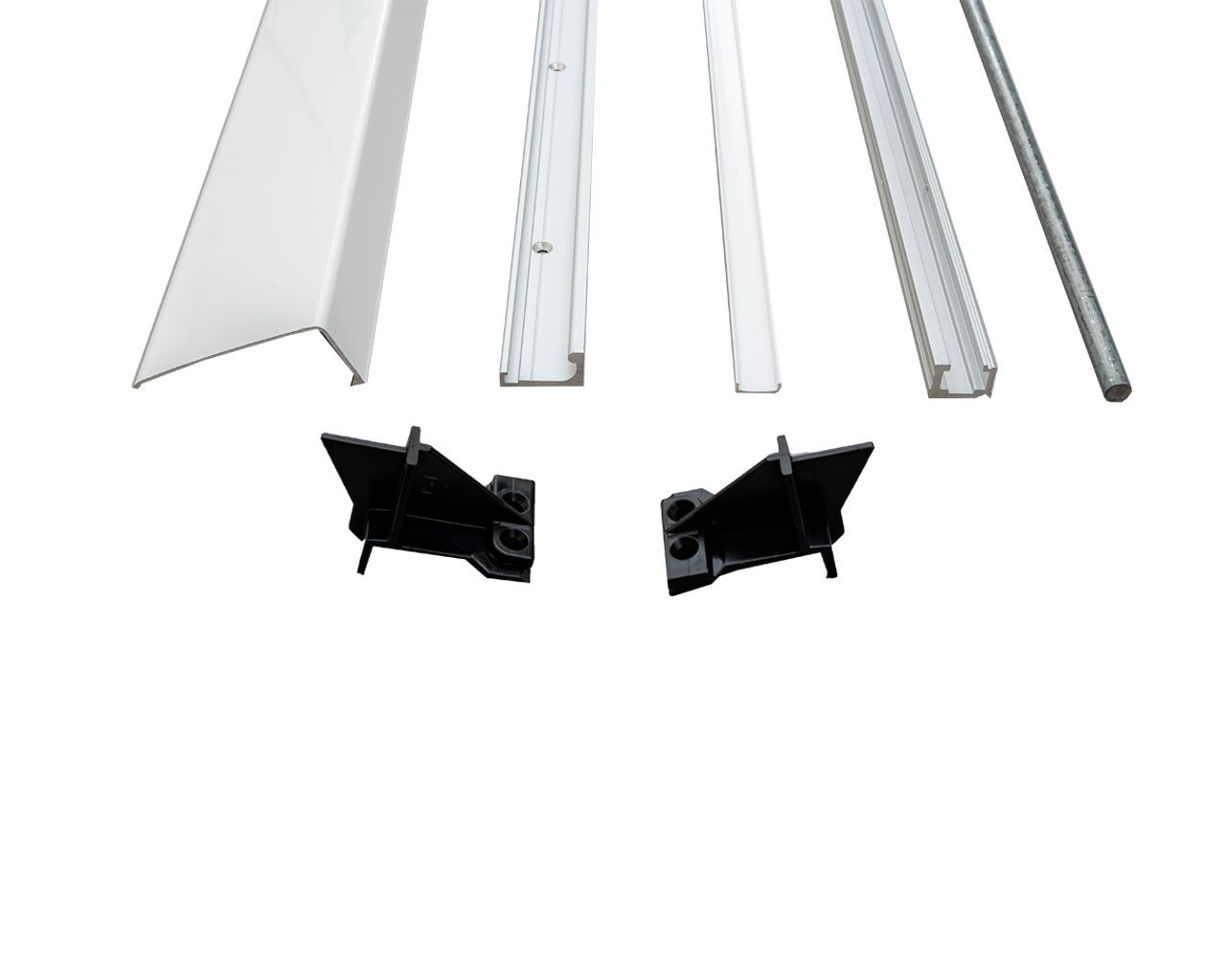 Комплект направляющих PSK COMFORT GR107/240, белый. Рис. 1