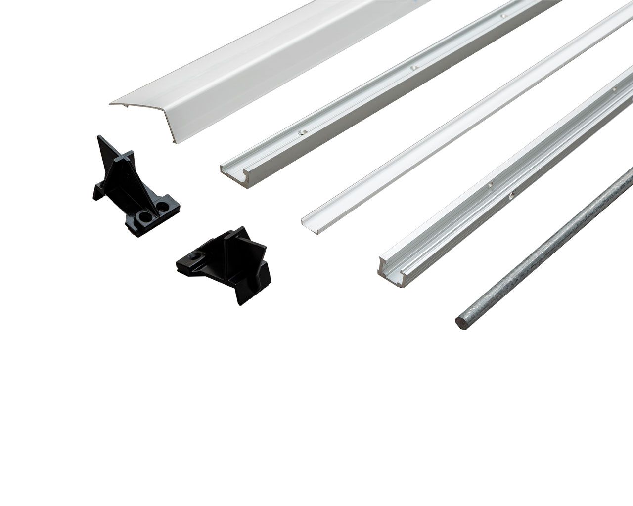 Комплект направляющих PSK COMFORT GR130/286, белый. Рис. 2 Комплект направляющих PSK COMFORT GR130/286, белый. Рис. 2