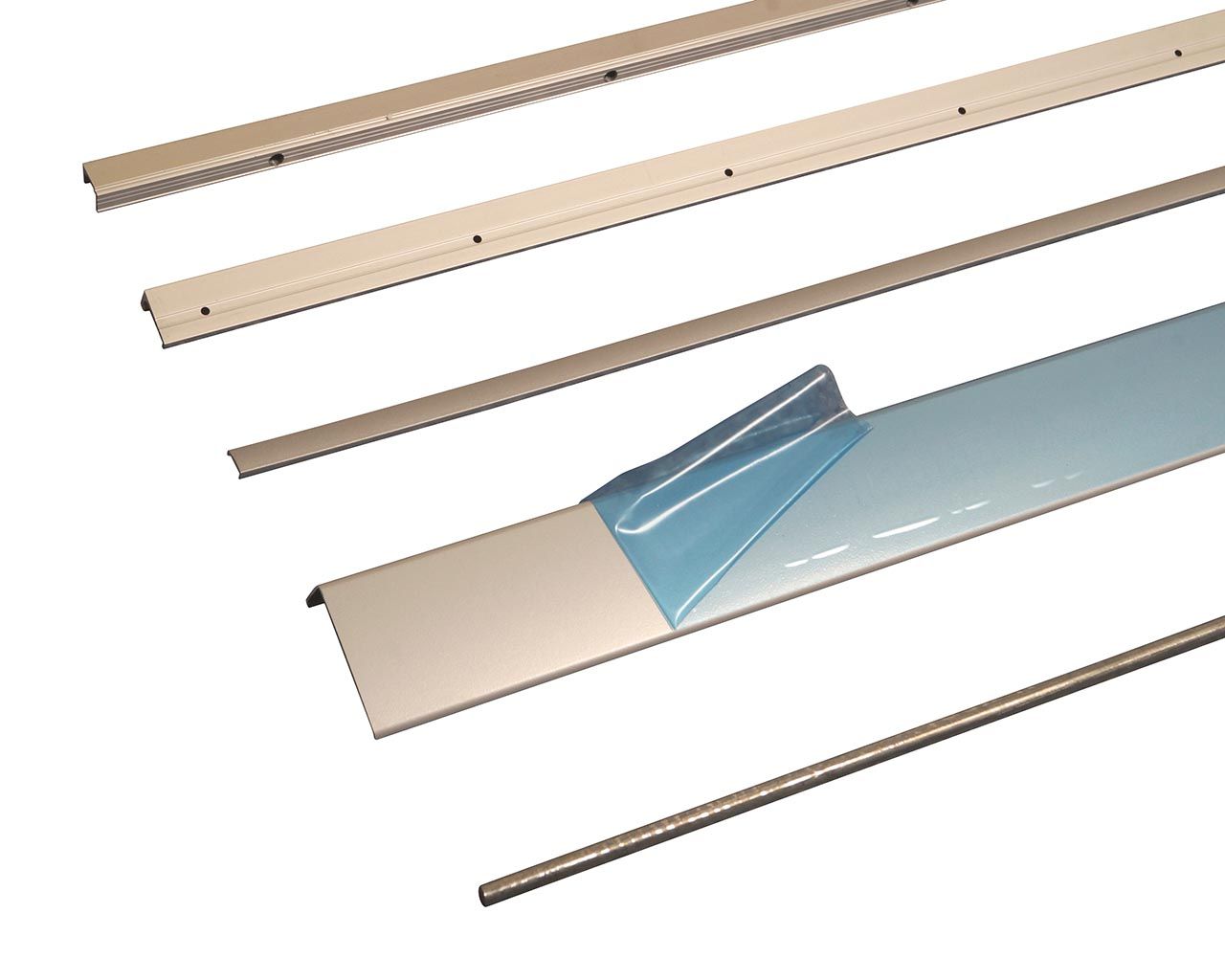 Комплект направляющих PSK COMFORT GR87/200, серебристый - PMPJ1100-525011. Рис. 1