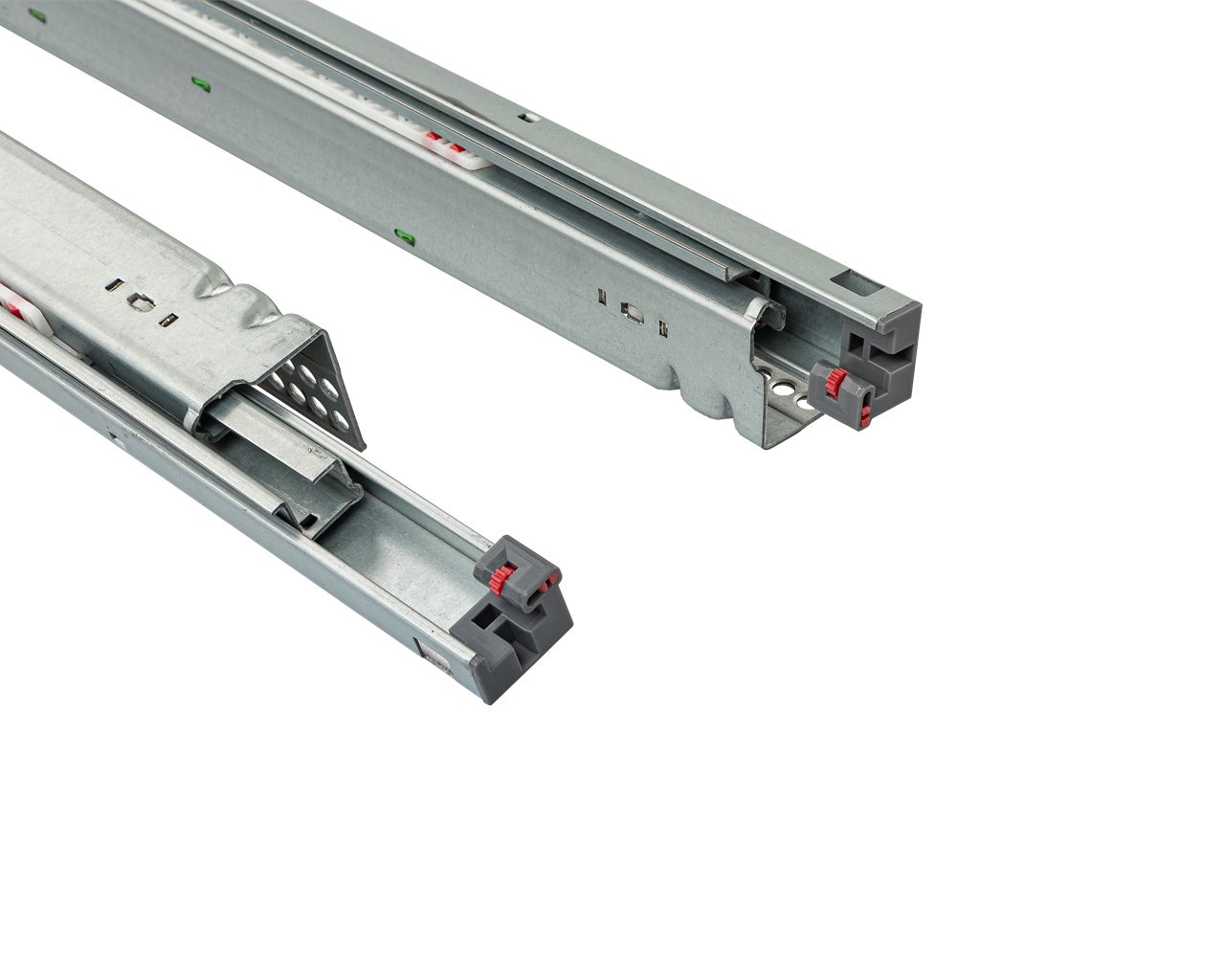 Комплект направляющих Soft-Close скрытого монтажа Firmax Smartline, L=450мм, полного выдвижения, для ЛДСП 16 мм с доводчиком, (2 направляющие + 2 крепления). Рис. 3 Комплект направляющих Soft-Close скрытого монтажа Firmax Smartline, L=450мм, полного выдвижения, для ЛДСП 16 мм с доводчиком, (2 направляющие + 2 крепления). Рис. 3