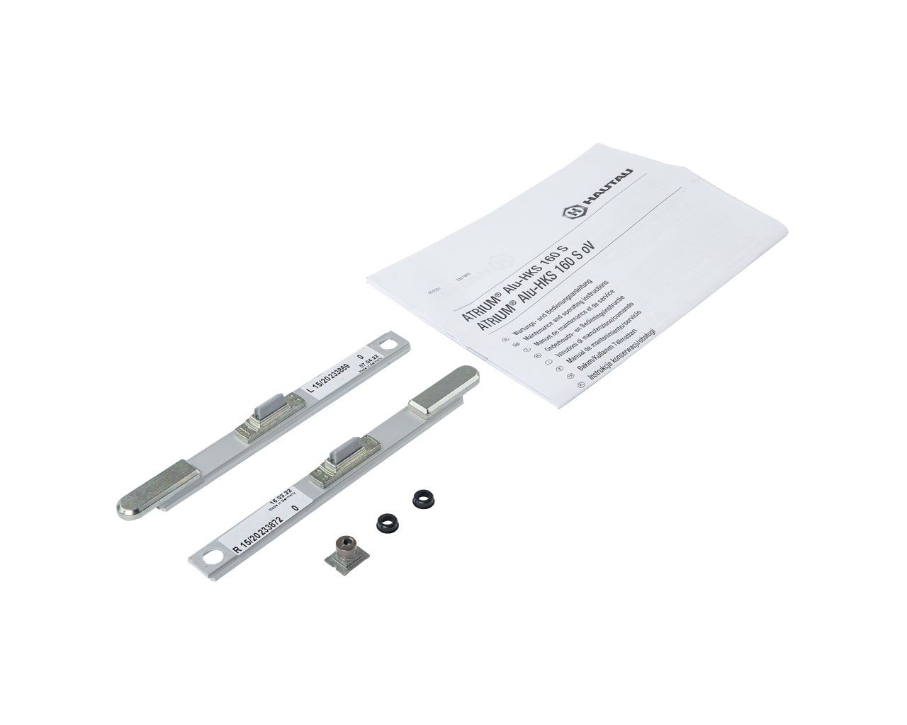 Комплект нижних защелок Alu-HKS 160 S 15/20. Рис. 1