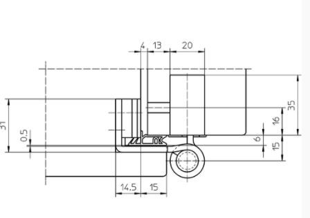 Комплект петель для дверей 3 шт. до 160 кг, цвет черный матовый RAL 9005. Рис. 3 Комплект петель для дверей 3 шт. до 160 кг, цвет черный матовый RAL 9005. Рис. 3