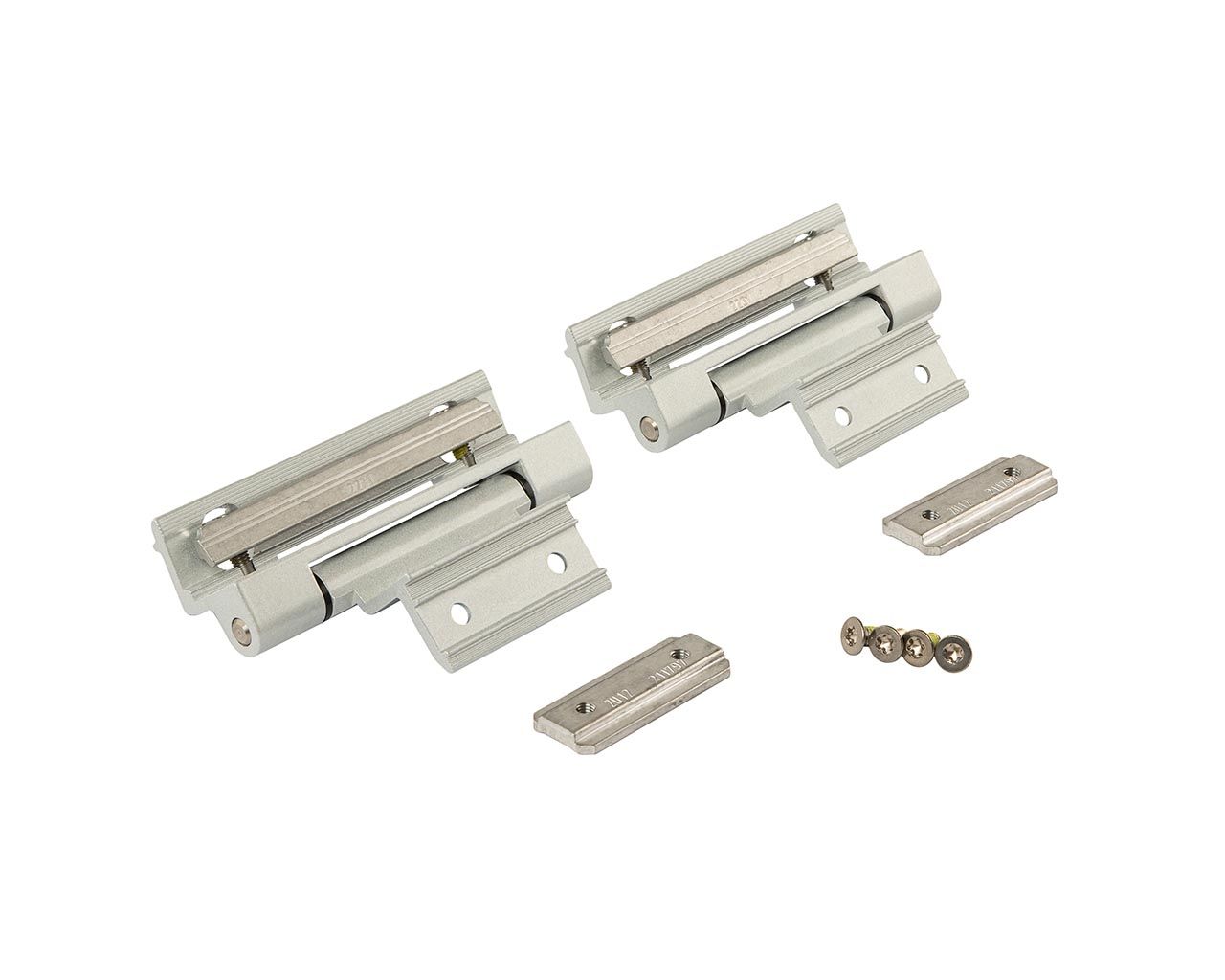 Комплект петель фрамужных Alu 540, клемма 2, V.01, 130 кг, сер. RAL9006, 728721. Рис. 2