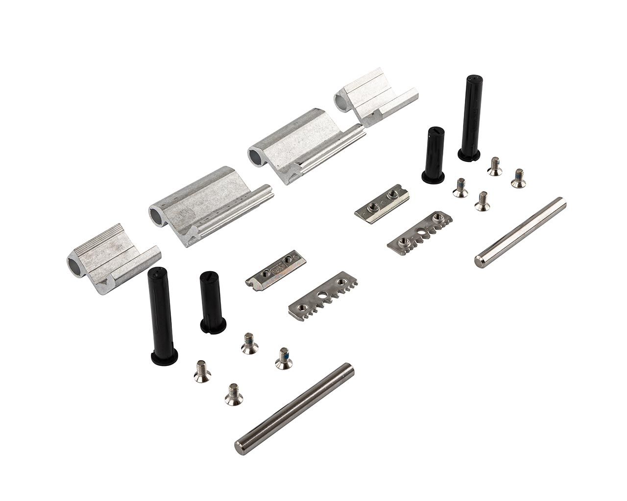 Комплект петель поворотных ALU T300, неокраш.. Рис. 2