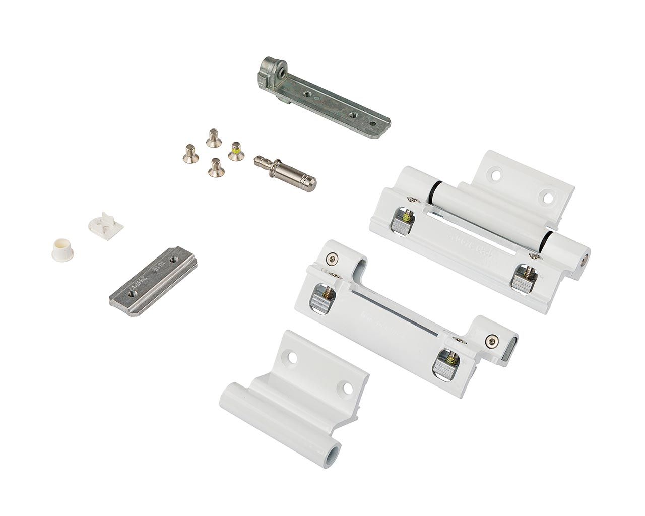 Комплект петель поворотных DF, клемма 2, V.01, 90/130кг, белый R07.2, 728740. Рис. 2