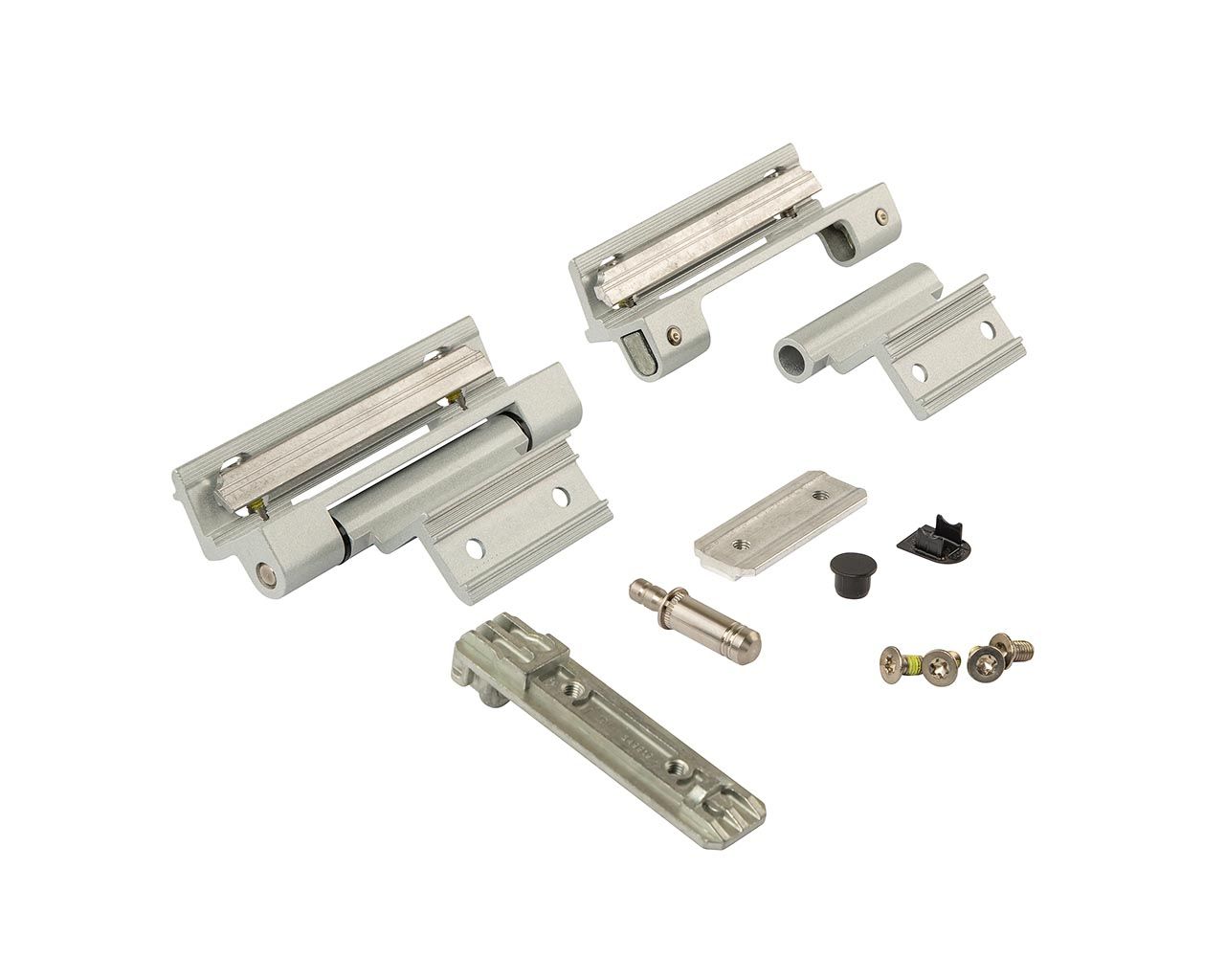 Комплект петель поворотных DF, клемма 2, V.01, 90/130кг, серебро R01.5, 728737. Рис. 2