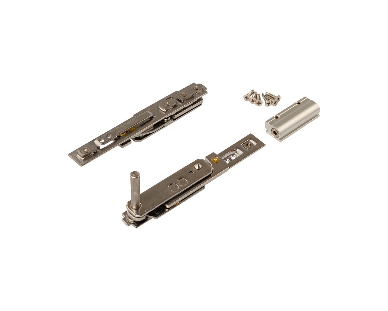 Комплект петель поворотных скрытых, V.01, V.02, правый, 100 кг. Рис. 1