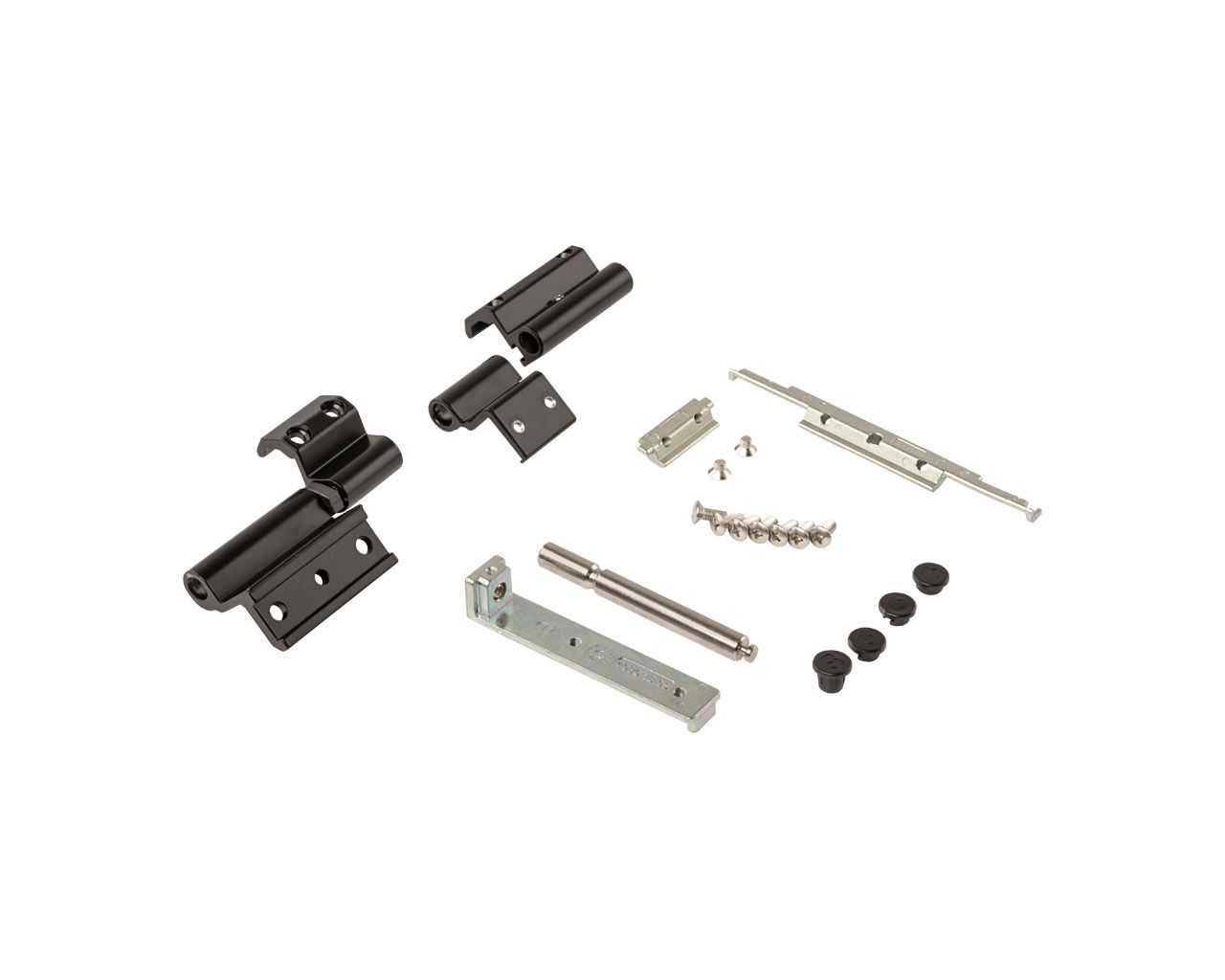 Комплект петель поворотно-откидных, Европаз, 4030.30, черный RAL9005, (1 комплект = 2 пакета). Рис. 1