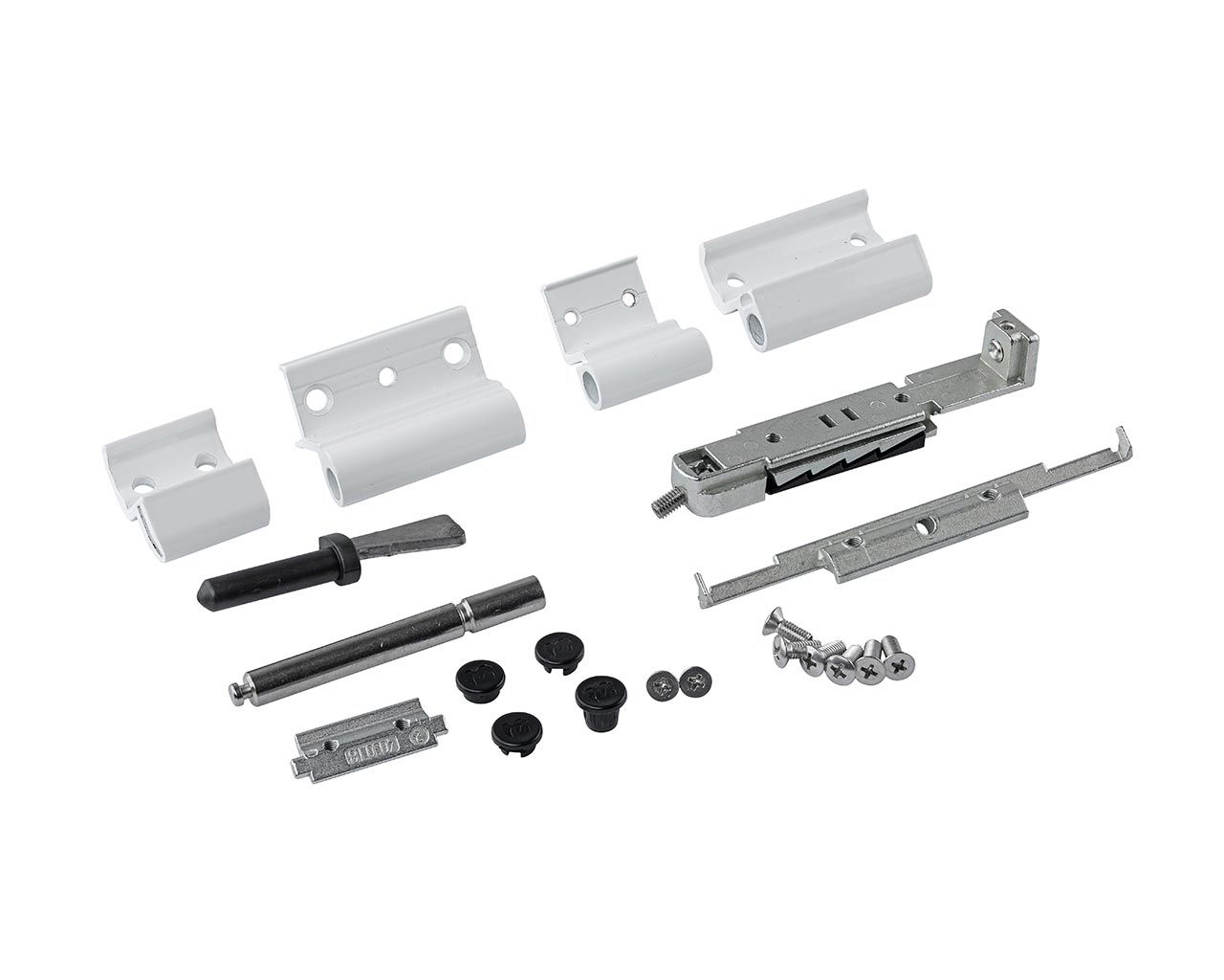 Комплект петель поворотно-откидных, Европаз, 4035.30, бел. RAL9016, (1 комплект = 2 пакета). Рис. 1