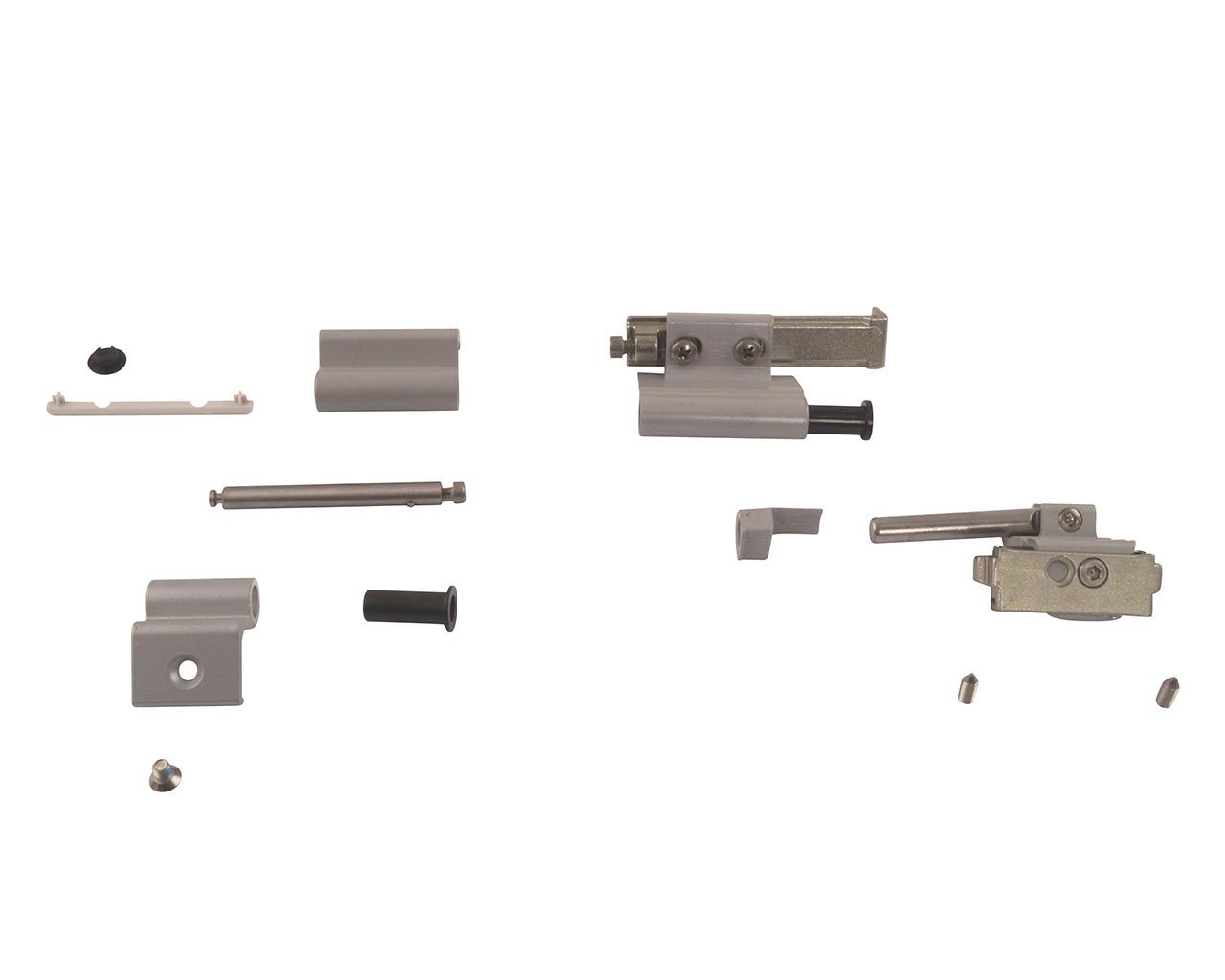 Комплект петель поворотно-откидных Giesse FUTURA Classic, Европаз (2 штуки), серебро RAL9006, 04739970. Рис. 2