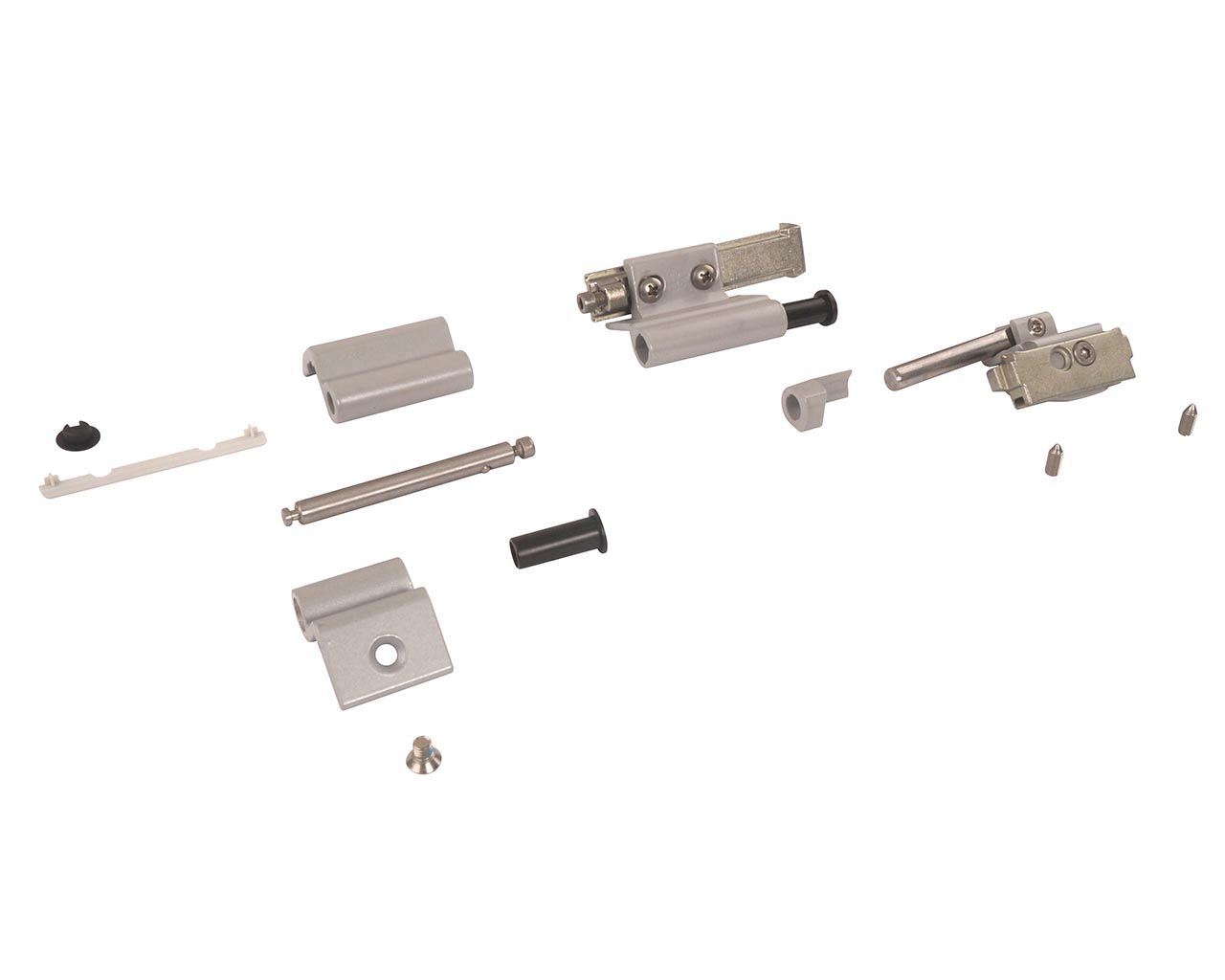 Комплект петель поворотно-откидных Giesse FUTURA Classic, Европаз (2 штуки), серебро RAL9006, 04739970. Рис. 3