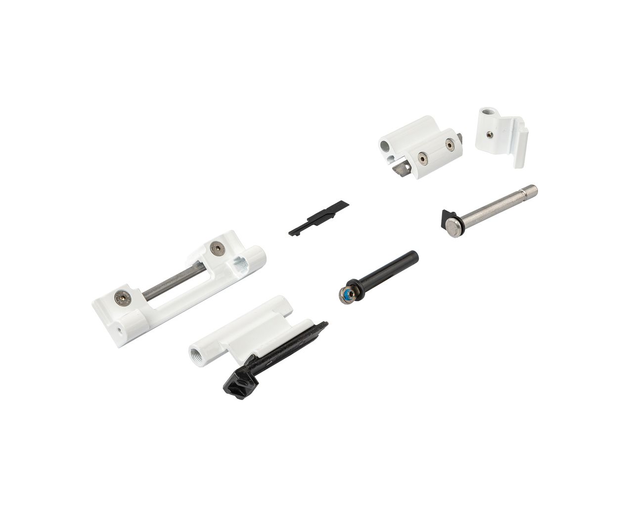 Комплект петель пов-откидных 100, Европаз, бел. RAL9010. Рис. 1