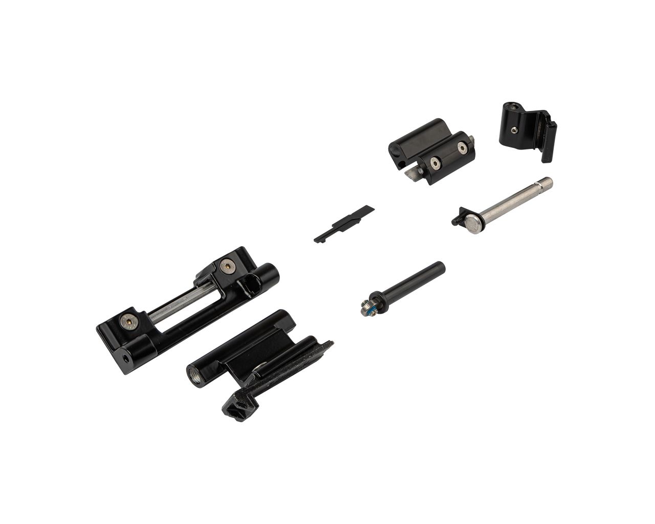 Комплект петель пов-откидных 100, Европаз, черн. RAL9005 матов.. Рис. 1 Комплект петель пов-откидных 100, Европаз, черн. RAL9005 матов.. Рис. 1