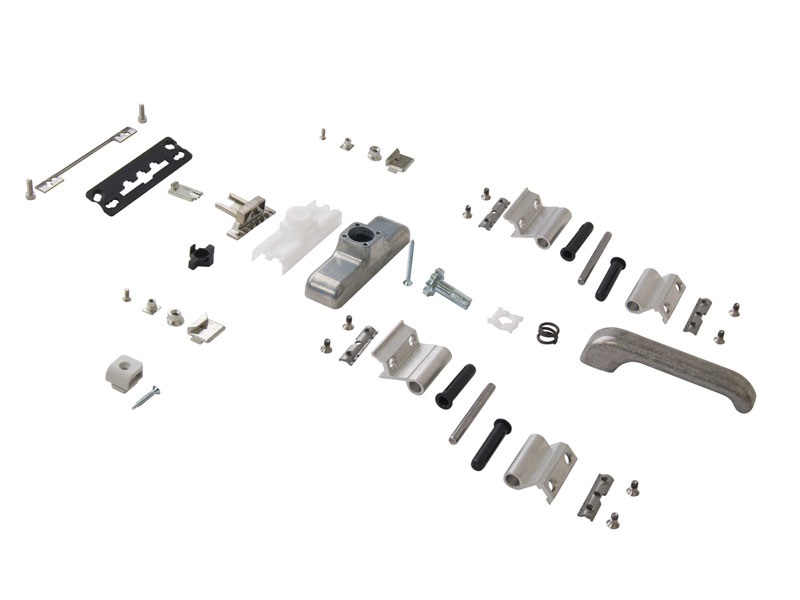 Комплект поворотный E-line тип 5, ручка Euro, неокрашенный, 01211005010TB. Рис. 3 Комплект поворотный E-line тип 5, ручка Euro, неокрашенный, 01211005010TB. Рис. 3
