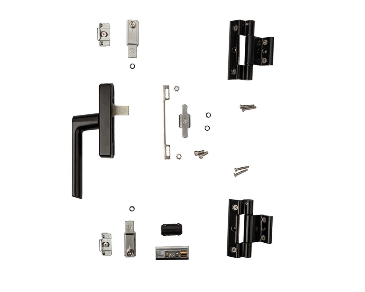 Комплект поворотный, Европаз V.01, V.02, черный. Рис. 1