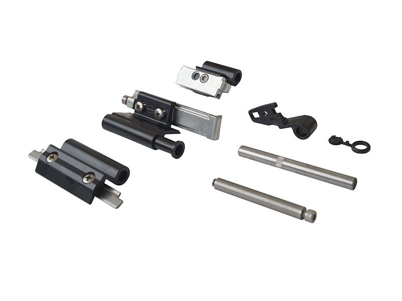 Комплект поворотно-откидных петель E-line, Европаз, 2 штуки, черный RAL9005, 4779500000TB. Рис. 1