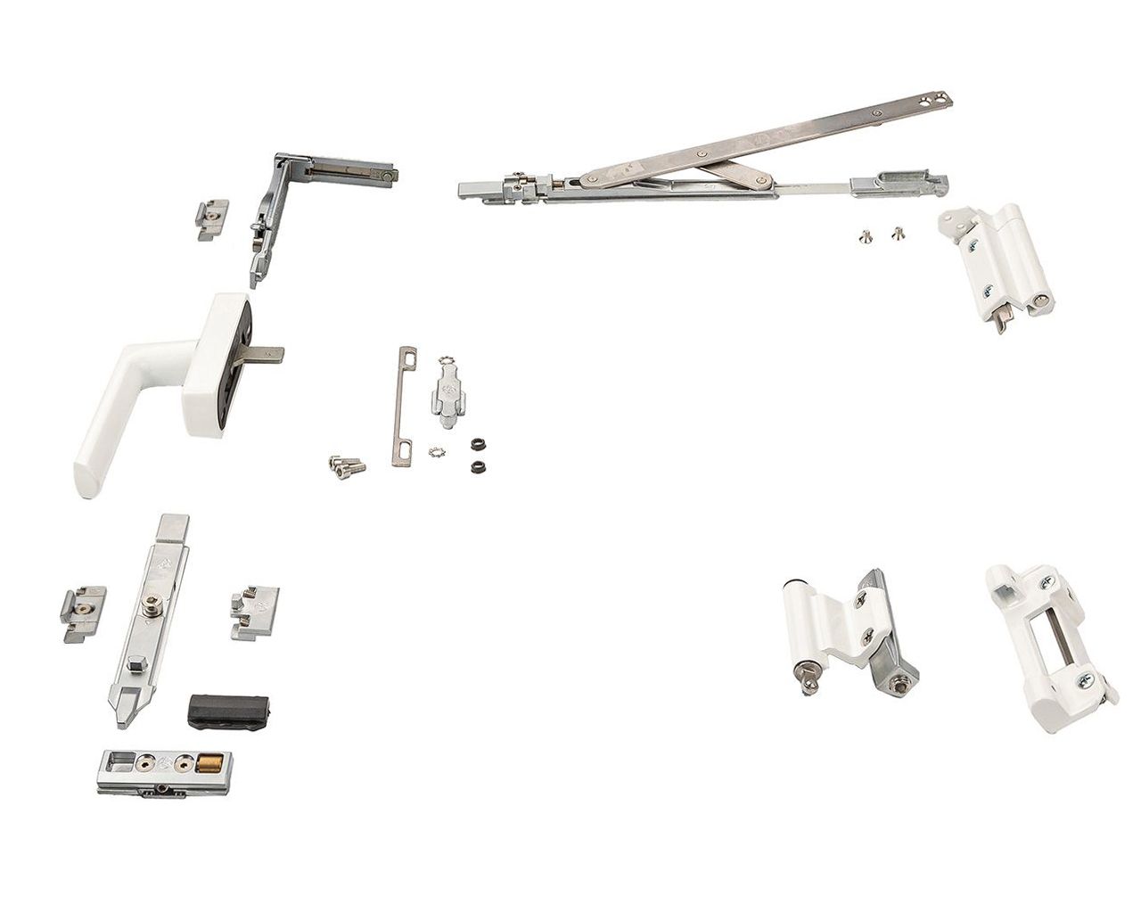 Комплект поворотно-откидной, Европаз V.01, V.02, 495-935, белый. Рис. 3 Комплект поворотно-откидной, Европаз V.01, V.02, 495-935, белый. Рис. 3